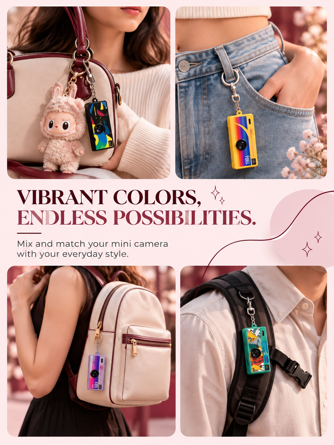 G6 Mini Pocket Camera | HD Keychain Camera